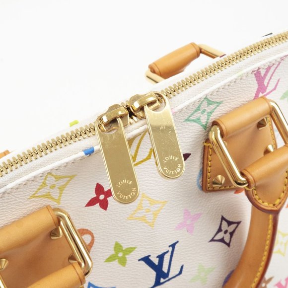 Multi Color Alma Hand Bag white - Picture 7 of 8